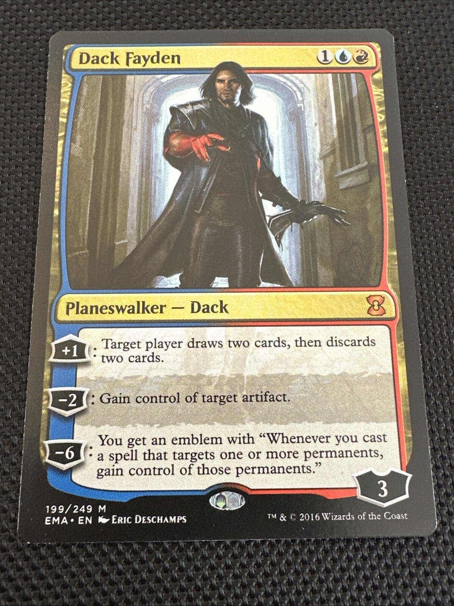 Dack Fayden ~ Eternal Masters LP Magic MTG 199/249 | eBay