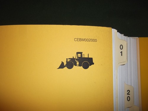 KOMATSU WA120-3L WHEEL LOADER SERVICE SHOP REPAIR BOOK MANUAL OEM ORIGINAL - Picture 4 of 7