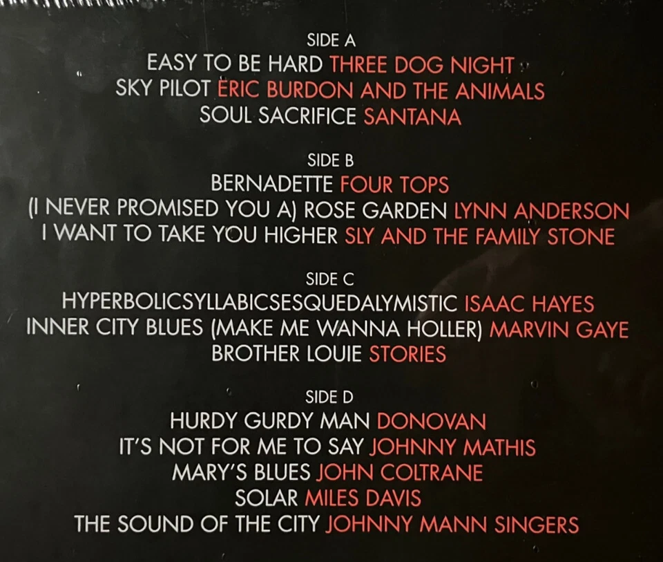 ZODIAC Soundtrack 2 LP 2017 US 1st Press Red w/Black Smoke Vinyl SEALED NEW - Image 3 of 4