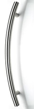 32mm Quality Bow Pull Bar Handle Inline 304 Grade Stainless Steel With Fixings