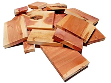 10lbs AROMATIC Red Cedar Wood Milled Kiln Dry Square Cut Pieces SHIPs FREE!