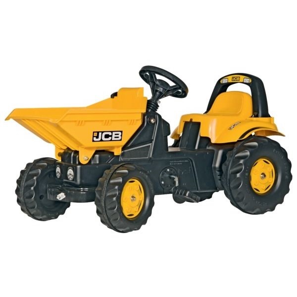 Rolly Toys 024247 Rollykid Dumper Jcb Mit KippschüSsel, Tretschlepper In Ovp-image