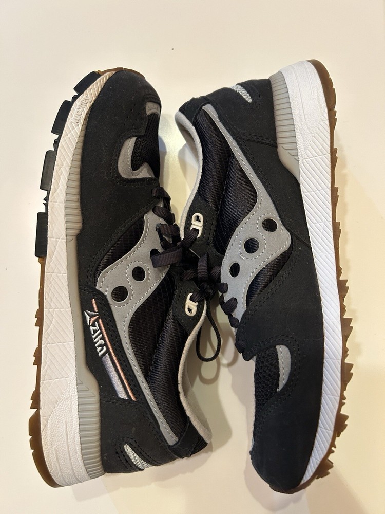 Saucony Zura St Training Shoes Sneakers Gray Black Mens Size 8.5