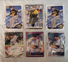 Joe Musgrove 6 ct lot w/ 2017 Topps Optic Purple & Base Gold Stars SP etc