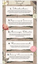 Wedding Vows - Christian Faith - Non Denominational Marriage Ceremony Script