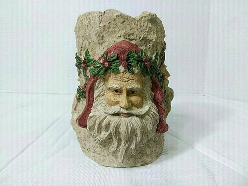 House of Lloyd Christmas Around the World Black Forest Santa Claus Candle Holder - Picture 2 of 8