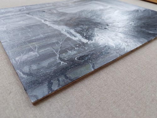 Howling White Wolf Original Oil Painting. Wolf Howl Echoes Through the Snow Art - Picture 8 of 10
