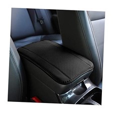 PU Leather Car Center Console Pad Black