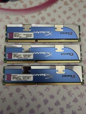 USED Kingston Hyper 8GB DDR3 Desktop Memory KHX1600C8D3K3/6GX Kit