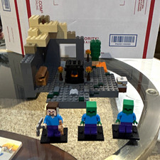 LEGO Minecraft: The Dungeon 21119 - complete w/ manual and no box
