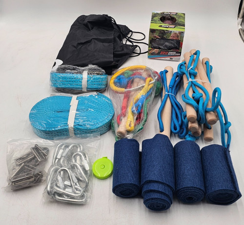 Ninja Line Ropes Course with Ninja Timer- READ