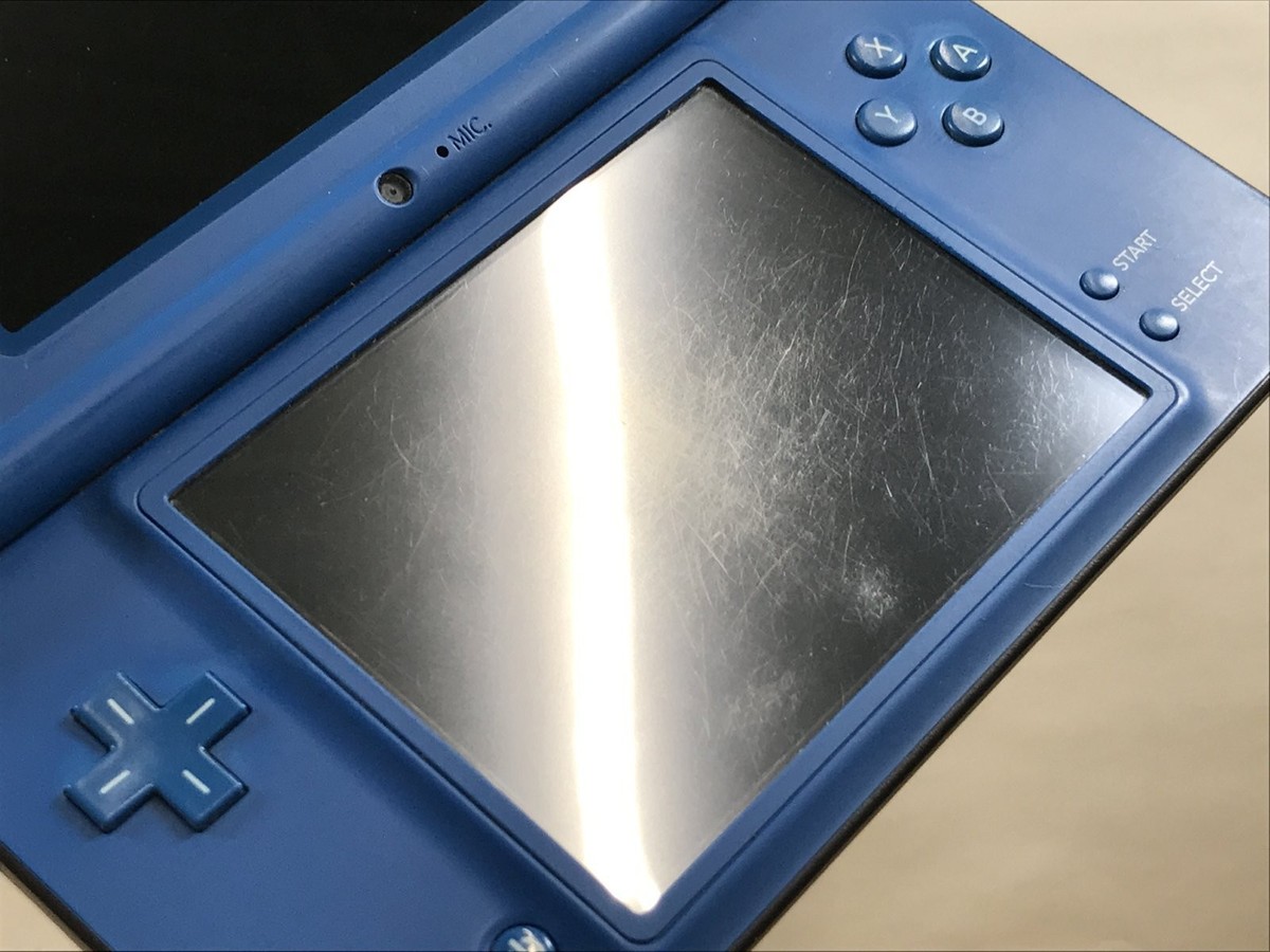 Nintendo DSi LL XL DS Blue Console Nintendo Japan - With Defects