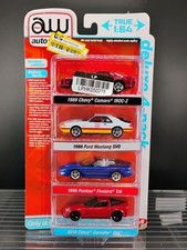 Auto World 1:64 Deluxe 4-Pack Die-Cast Cars Limited Edition