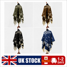 Clint Eastwood Western Cowboy Poncho Serape replica handmade of faux-alpaca wool