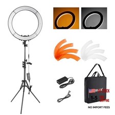 18 Inch Ring Light with Tripod Stand, 55W Large LED Ringlight, Cold Shoe RL-18