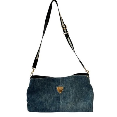 ATAO Elvy Denim 2-Way Shoulder Bag, Indigo Women USED