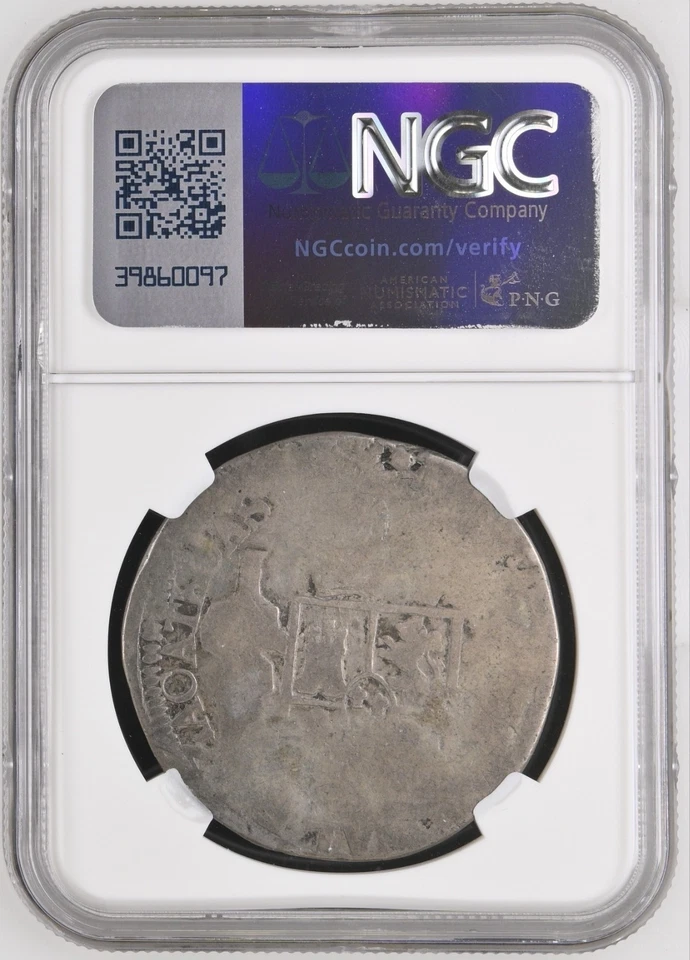 1812 Zacatecas 8 Reales Mexico - NGC AG3 - Image 2 of 4