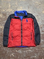 Polo Ralph Lauren Big Pony Puffer Jacket Size XL Kids