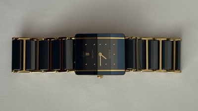 RADO (revisioned & almost new) M 29x24mm Diastar Ceramica Gold Keramik Jubile