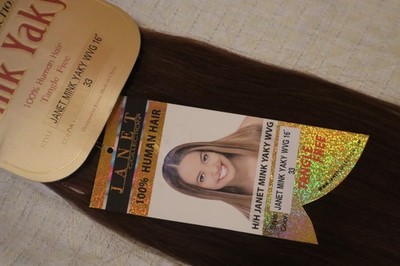 Janet Collection Silky Touch Mink Yaki WVG 16'' Color 33