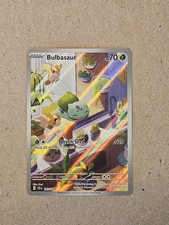 Carta Pokémon TCG Bulbasaur IR Corona Stellare 143/142 NM condizioni