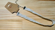Handmade Lace Choker In White, Great As A Gift