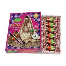 MADIHAS Henna Mehendi Cone Pack of 12 30gm each Natural