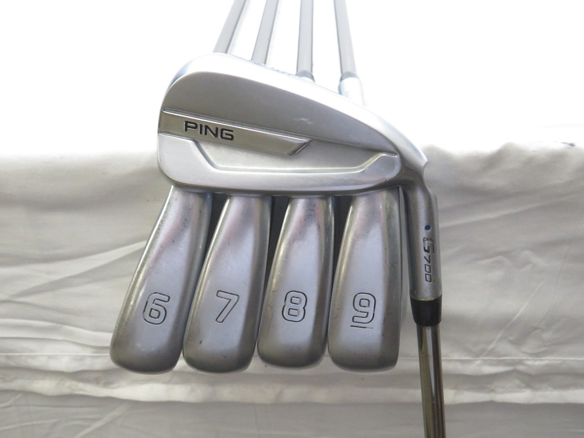 Used Ping G700 Blue Dot Iron Set 5-9 Recoil 670 F3 Regular Flex