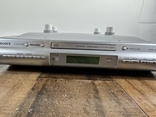 SONY ICF-CDK50 Under Cabinet AM/FM Radio CD Player W Remote Mounting Hardware