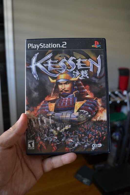 Kessen PS2 PlayStation 2 + Manual EA Sports Product Catalog Complete