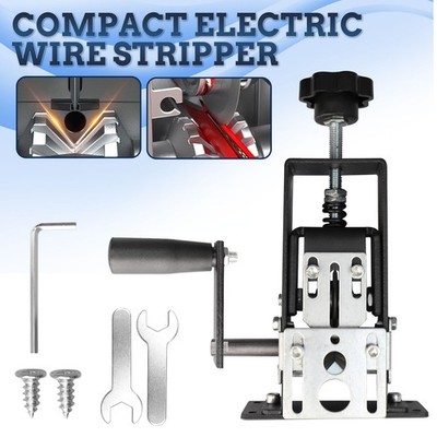 Wire Stripper Machine Efficient Time-Saving Electric&Manual Wire Stripping Tool