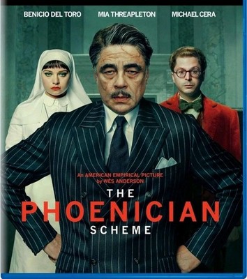 The Phoenician Scheme Blu-ray Excellent Ex Library Ships Free