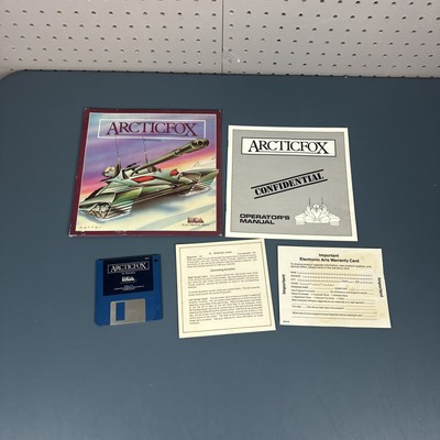 Arcticfox By Dynamix 1985 Amiga Computer Game USED Complete With Manual & Cover