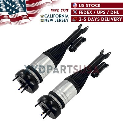 Pair LH&RH Front Air Suspension Struts ADS For Mercedes W205 C-Class 2WD 2013-20