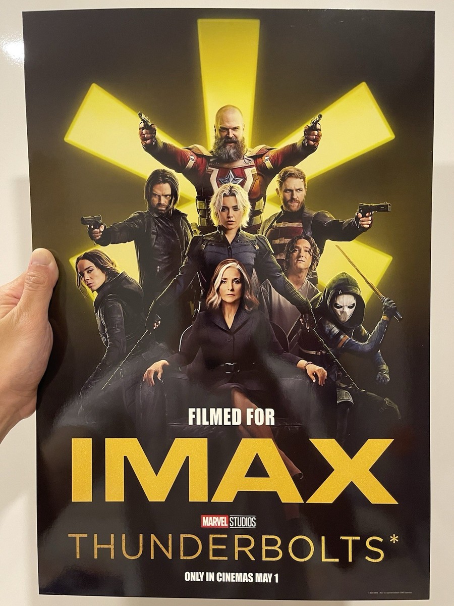 2025 THUNDERBOLTS Original Cinema Exclusive IMAX Mini Movie