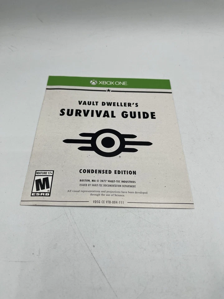 Fallout 4 - Microsoft Xbox One Fallout 3 Full Game Add On Bonus Unused - Image 2 of 2