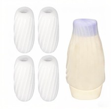 travel silicone bottle covers for travel leak proof elastic reusable fit most...