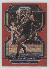 2022 Panini Prizm WNBA Ruby Wave Prizm Teaira McCowan #46 5ya