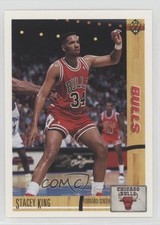1991-92 Upper Deck Plain Text Hologram Stacey King #182 15uk