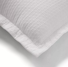 Lauren Ralph Lauren Brooke Cotton Matelass King Pillow Sham Studio White 185