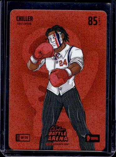 2026 Bo Jackson Battle Arena 1st Ed. Chiller Icon Battlefoil #IBF-378