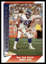 1991 Pacific Mark Bavaro New York Giants #341