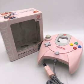 Sega Dreamcast Sakura Wars Controller HKT-7700-19 Limited Pink Box Japan Import