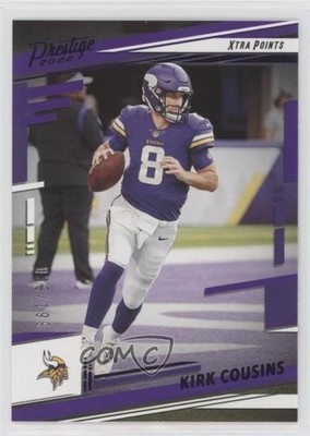 2022 Panini Prestige Xtra Points Purple 39/199 Kirk Cousins #189 0tj4