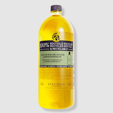 L'Occitane Almond Cleansing and Softening Shower Oil  Size: 16.9 oz Refill  