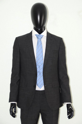 HUGO BOSS Anzug, Mod. Novan3/Ben, Gr. 48  / US 38R, Black