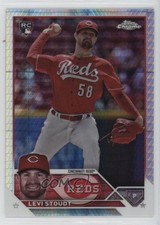 2023 Topps Chrome Update Prism Refractor Levi Stoudt #USC13 1m49