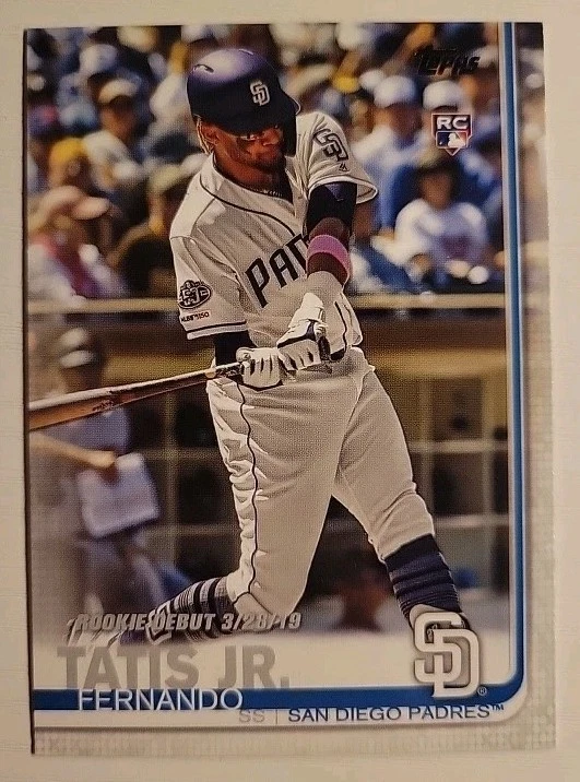 Topps Fernando Tatis Jr. Baseball 2019 Season Sports Trading Cards