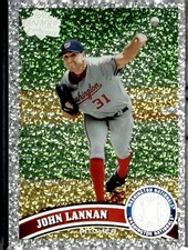 2011 Topps Diamond John Lannan Silver Sparkle Card #246