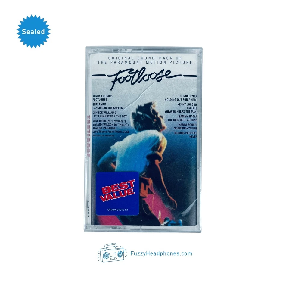 (3) SEALED 80s Soundtrack Cassette Tapes Lot: Footloose, Rocky IV & Top Gun - Image 3 of 4